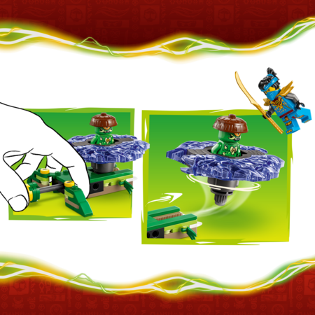 71849 LEGO® NINJAGO® Nya prieš mutacijos suktuką-monstrą 