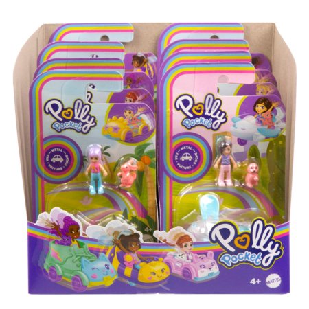 POLLY POCKET automobiliukas asort, HKV55 HKV55