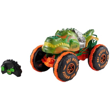 HOT WHEELS Monster Trucks RC automodelis – Rageazauras, JBH03 