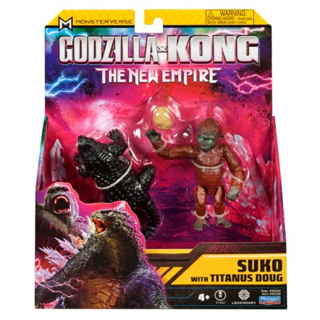 GODZILLA 5" figūrėlė Suko With Titanus Doug, 35208 