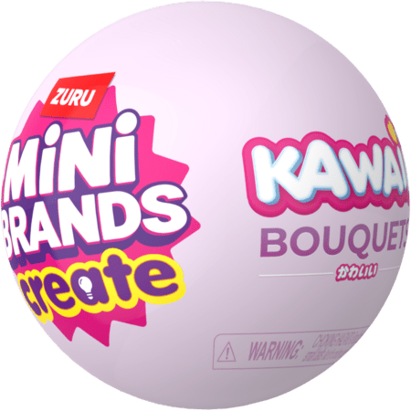 MINI BRANDS miniatiūrų rinkinys Kawaii Bouquet, 1 serija, asort., 77844GQ1 