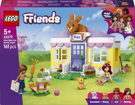 42679 LEGO® Friends Hartleiko triušiukų viešbutis 