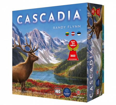 TERRA PUBLICA Žaidimas Cascadia "LT,LV, EE", 4779054890214 4779054890214