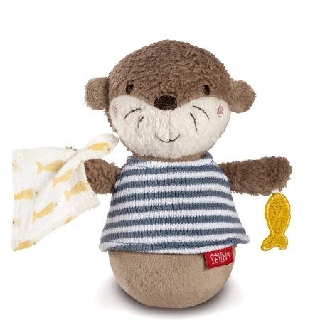 BABYFEHN Otter Theo barškutis Roly poly Ūdra, 47165 