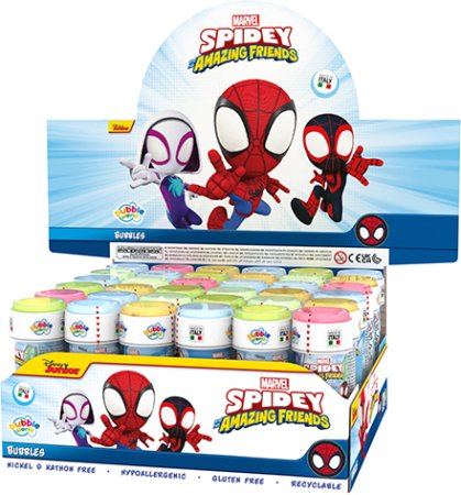 DULCOP Spidey muilo burbulai 60ml asort., 103001010046 