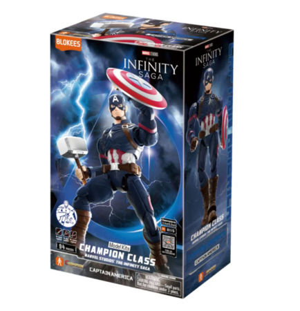 Blokees transformeris  Marvel Heros - Champion Class Captain America, 81115 
