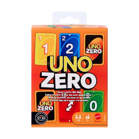 MATTEL GAMES UNO kortos Zero, JHH48 