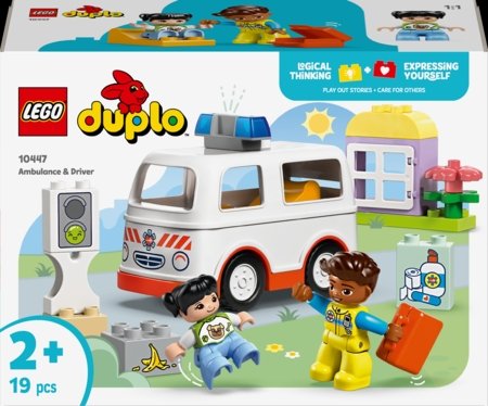 10447 LEGO® DUPLO® Town Greitoji pagalba ir vairuotojas 