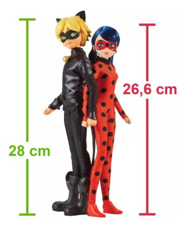 MIRACULOUS Ladybug ir Cat Noir lėlių rinkinys, 503651 