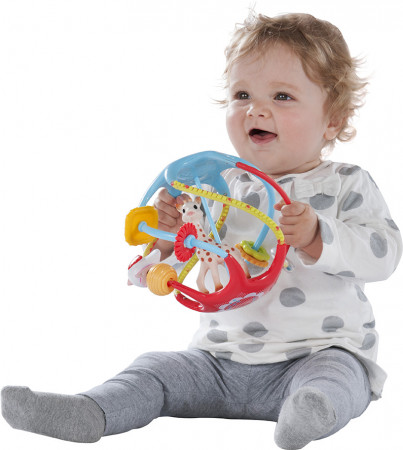 VULLI Sophie la girafe žaislas 6m+ Twistin'ball 230788F 230788F