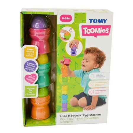 TOOMIES spalvingi kiaušiniai Hide & Squeak, E73565 