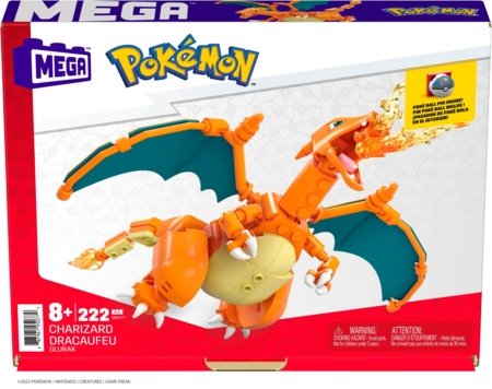 MEGA CONSTRUX POKEMON konstruktorius Charizard, GWY77 GWY77