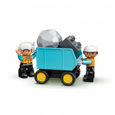 10931 LEGO® DUPLO Town Sunkvežimis ir vikšrinis ekskavatorius 10931