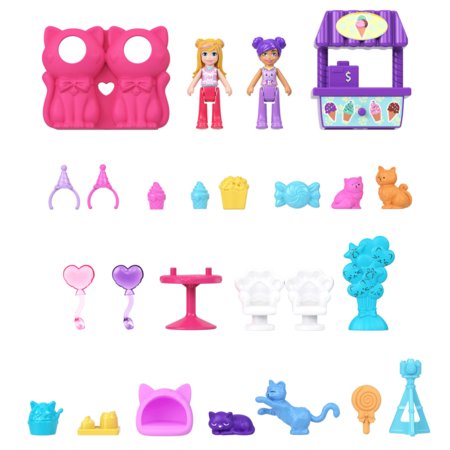 POLLY POCKET katinėlio pramogų rinkinys, JFT90 