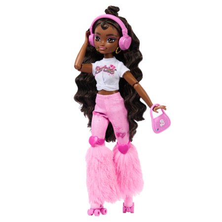 BARBIE Dream Besties Roller Skate lėlė – Brooklyn, JFX97 