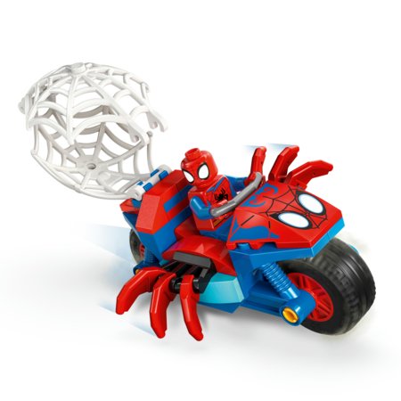 11206 LEGO® ǀ Marvel Spidey And His Amazing Friends Voriukas ant motociklo prieš Ragano 