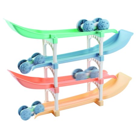 PLAYGO edukacinis žaislas trasos bokštas FLIP & GO RACER, 4810 