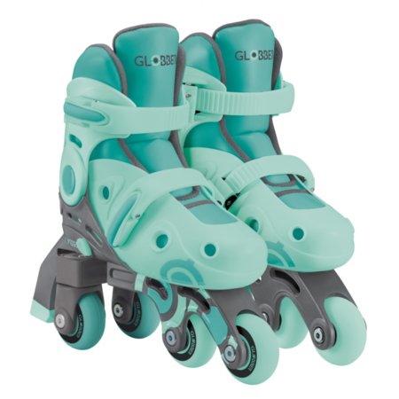 GLOBBER riedučiai Learning Skates 2 in 1, dydis 30-33, mėtiniai, 783-206 