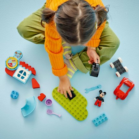 10454 LEGO® DUPLO® Disney™ Peliuko Mikio klubas ir automobilis 