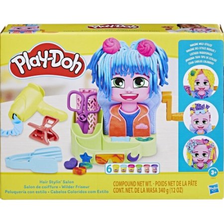 PLAY DOH plastilino rinkinys Hair Stylin Salon, F8807 