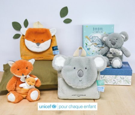 DOUDOU ET COMPAGNIE Unicef koala su mažyliu 25cm, DC3791 