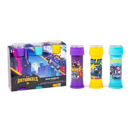  BATWHEELS muilo burbulai su labirintu 3 vnt., 65-0008 