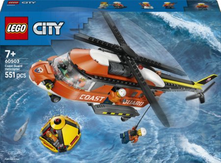 60503 LEGO® City pakrantės gelbėtojų sraigtasparnis 