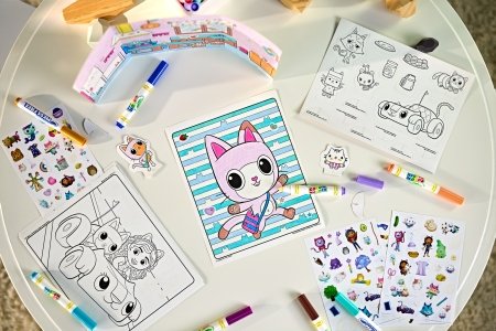 CRAYOLA kūrybinis rinkinys Activity Set Gabby's Dollhouse, 75-7170 