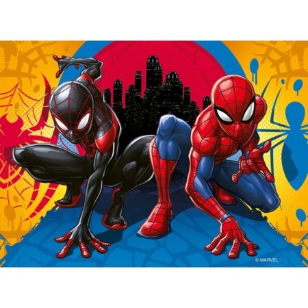 RAVENSBURGER vaikiška dėlionė Spider-Man, 12/16/20/24 det., 12004201 