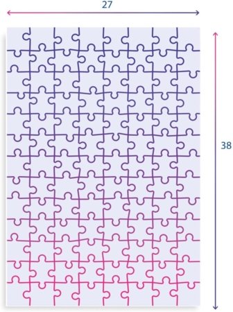 CLEMENTONI DISNEY STITCH dėlionė, 104 det., 25755 