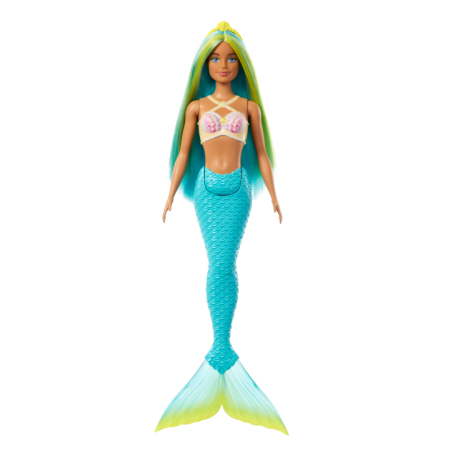 BARBIE Dreamtopia undinėlė melsvais plaukais, HRR03 