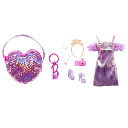 BARBIE mados priedų ir rankinės rinkinukas assort., HJT42 HJT42