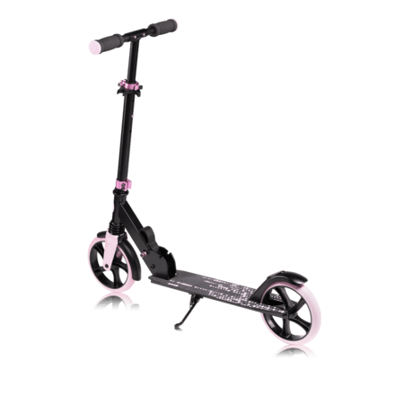 LIONELO sulankstomas paspirtukas LUCA, Black carbon pink, LO-LUCA 