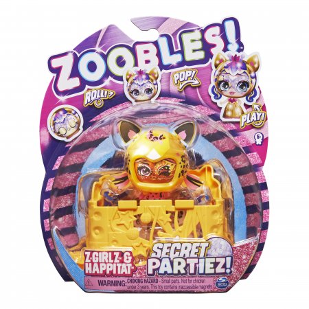 ZOOBLES figūrėlė Girls Secret Partiez, 2 serija, asort., 6061945 6061945