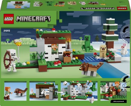 21593 LEGO® Minecraft® Pirmosios nakties nuotykis 