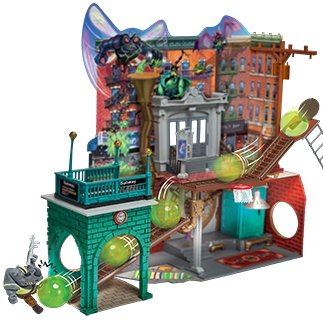 TMNT žaidimų komplektas Sewer Lair, 83478 83478