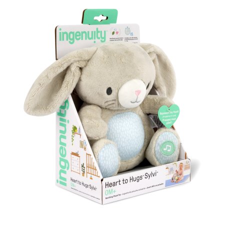 INGENUITY TOYS raminantis pliušinis žaislas Heart to Hugs, 12920 
