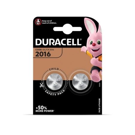 DURACELL baterijos 2016, 2 vnt, 250-07292 