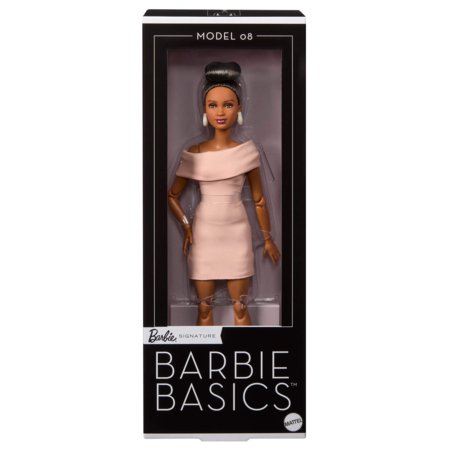 BARBIE Basics No08 lėlė rudais plaukais, JJX27 