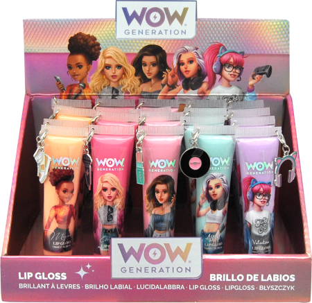 WOW GENERATION lūpų blizgis su pakabuku, WOW00012 