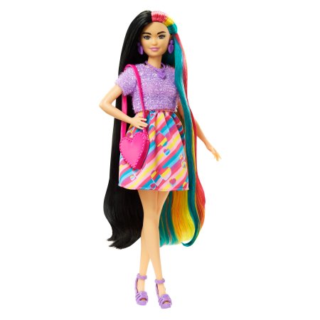 BARBIE Totaly Hair lėlė azijietė, HCM90 HCM90