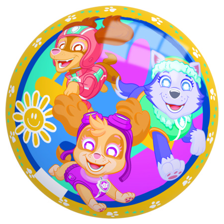 JOHN Paw Patrol vinilinis kamuolys, 9/230 mm, 54952 54952