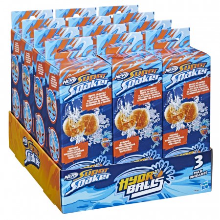 NERF vandens kamuoliai Super Soaker, 3vnt., F63925L0 F63925L0
