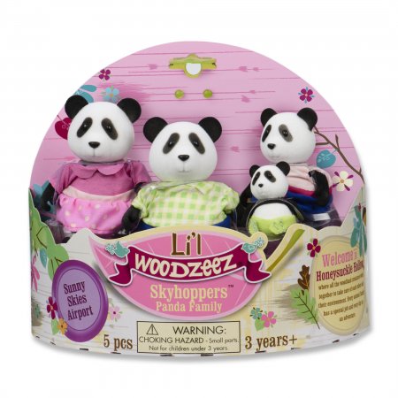 LI'L WOODZEEZ pandų šeimynėlė, 6154Z 6154Z