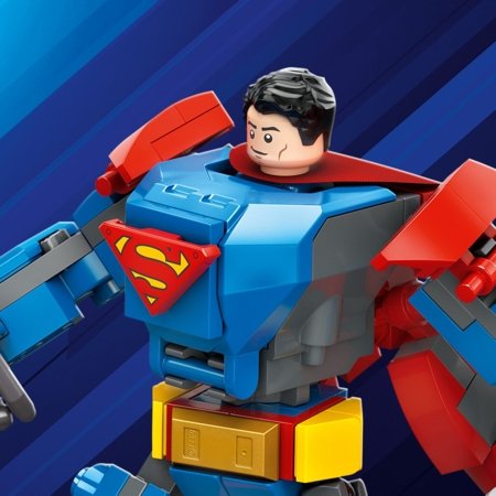 76302 LEGO® Super Heroes DC Supermeno robotas prieš Leksą Liutorį 