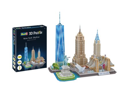 REVELL 3D dėlionė New York Skyline, 00142 