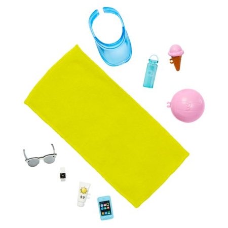 BARBIE Beach paplūdimio Keno rinkinys, HPL74 HPL74