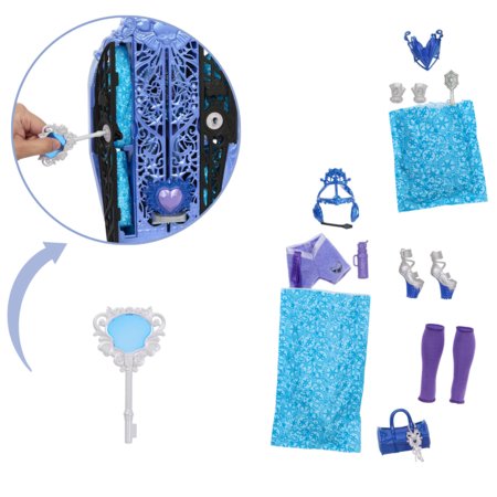 MONSTER HIGH Skulltimates siurprizų rinkinys – Ebė, paslaptingų monstrių serija, HXH87 