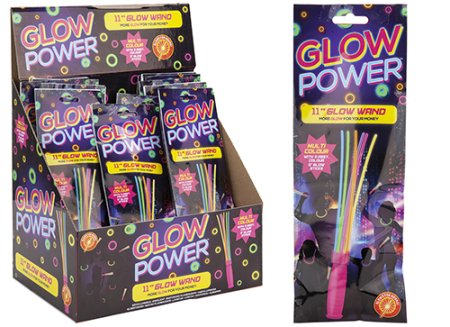 GLOW POWER šviečianti lazdelė, 615023 615023