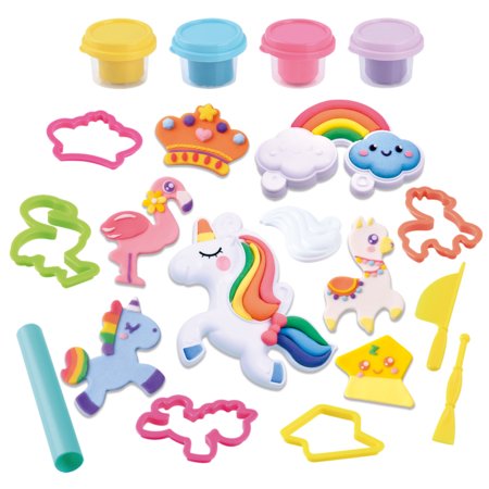 PLAYGO DOUGH fėjų ir vienaragių plastelino rinkinys, 8110 